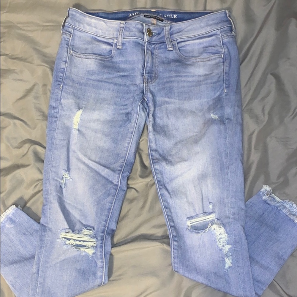 American Eagle Super Low Jeggings